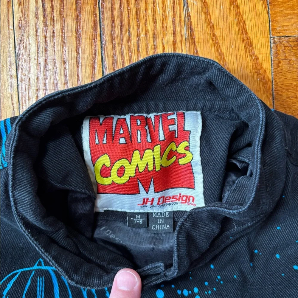 Rare Vintage Marvel Comics JH Design The Mighty Thor Kids Jacket Size 7/8‎